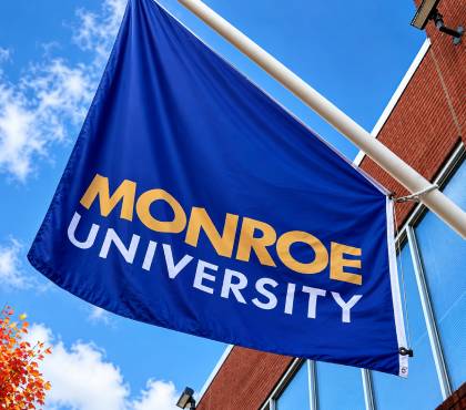 Monroe University flag